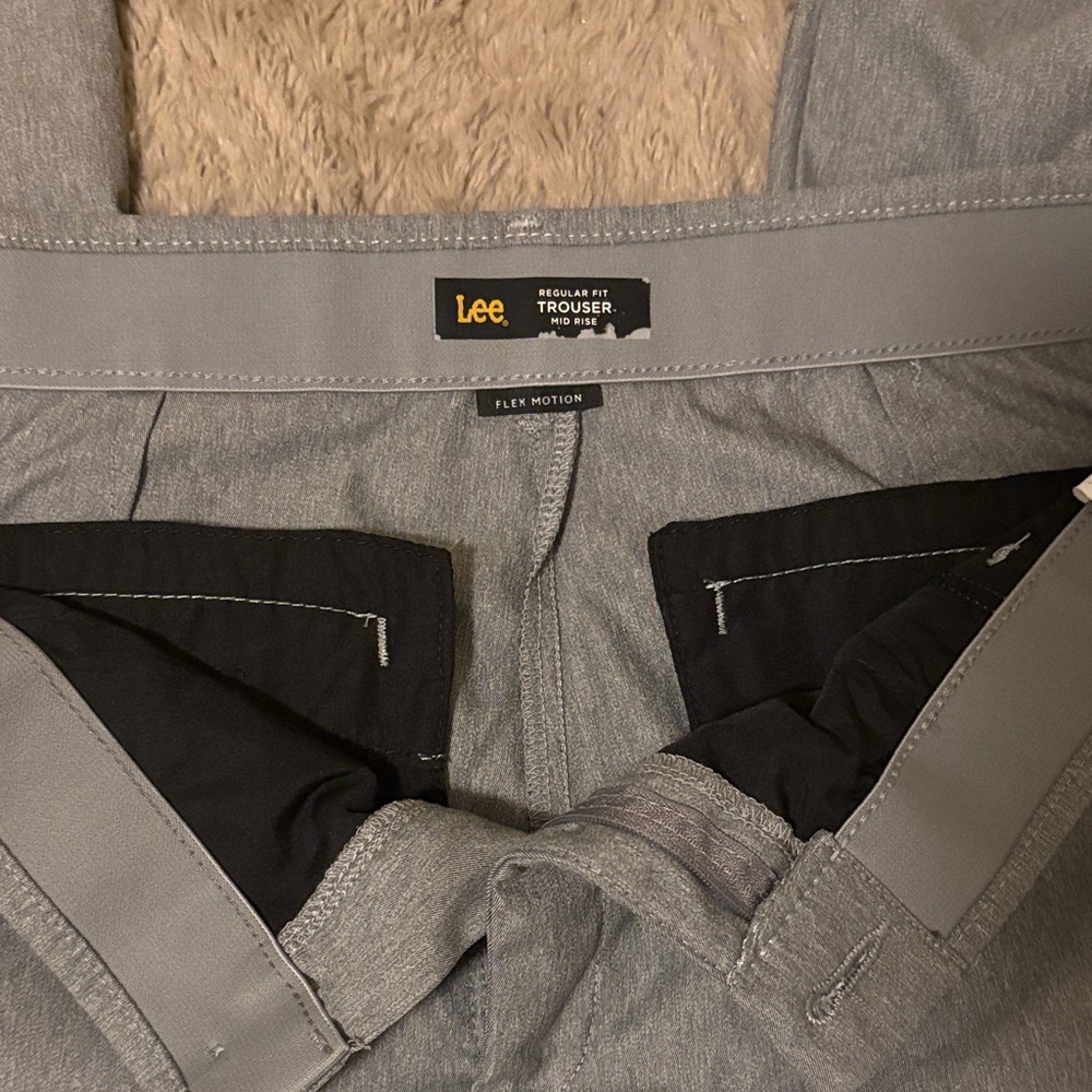 Lee Flex Motion Gray Trousers